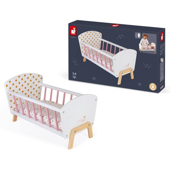 Janod postýlka pro panenku Candy Chic