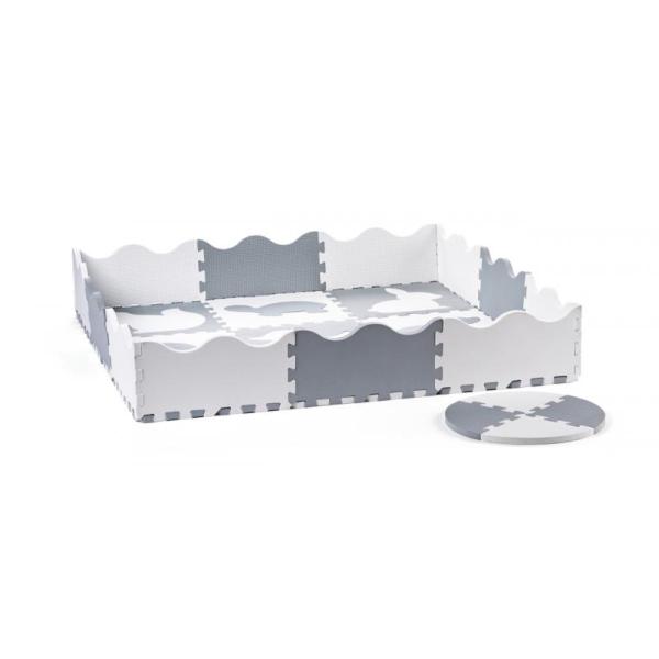 Penové Puzzle, ohrádka, 34 ks