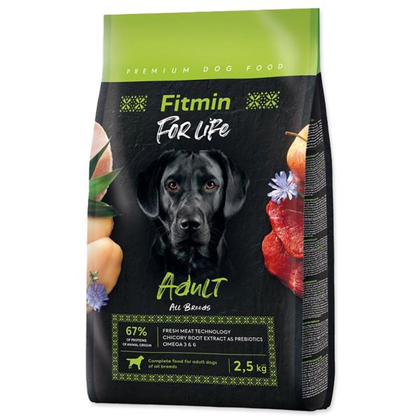 Krmivo Fitmin For Life Adult pre psy 2,5 kg