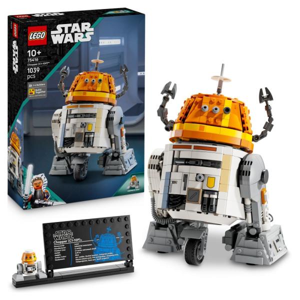 Lego Star Wars 75416 Droide Astromeccanico Chopper (C1-10P) - Robot Giocattolo Da Costruire Con Testa Mobile, Braccia E Ruota Centrale Staccabili - Regalo Per Bambini E Bambine Da 10+ Fan Di Ahsoka-image