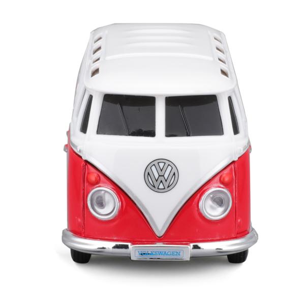 Maisto RC - DIE-CAST METAL se světly, Volkswagen Van Samba, 1:41, 2,4 GHz, USB, XTR, Blu (obrázek 4)