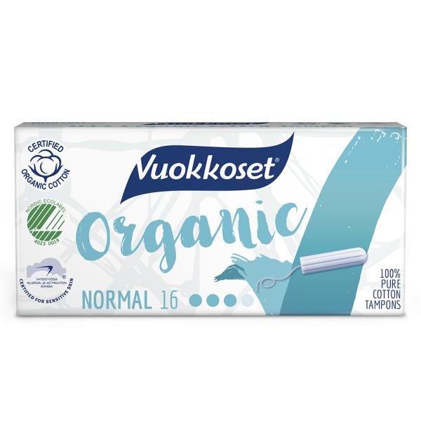 VUOKKOSET BIO Tampon Normal (16 ks)
