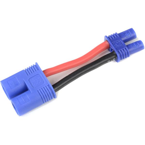 Konverzní kabel EC2 baterie – EC3 přístroj 14AWG