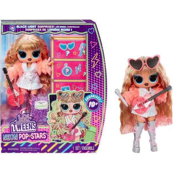 L.O.L. Surprise! Neon Pop Star Tweens panenka - Thea Stars (obrázek 6)