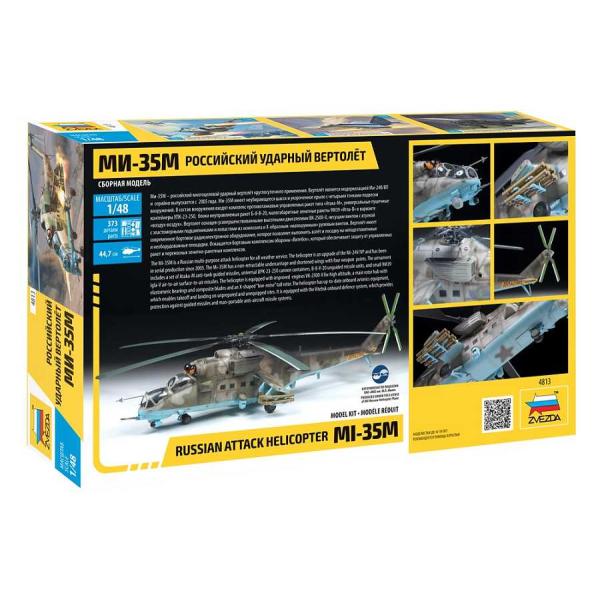 Model Kit vrtulník 4813 – MIL Mi-35 M „Hind E“ (1:48)