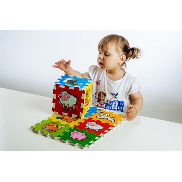 Pěnové puzzle Moje první zvířátka 15x15x1, 2cm 6ks MPZ (obrázek 11)