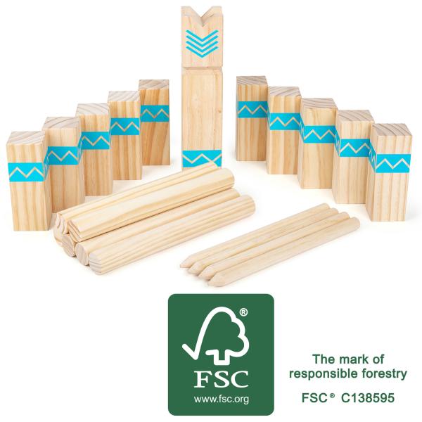 Small Foot Vikingské kostky Kubb (obrázek 4)