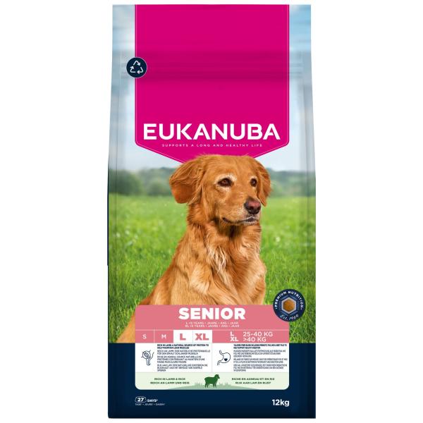 Krmivo EUKANUBA Senior Large bohaté na jehněčí 12 kg (obrázek 9)