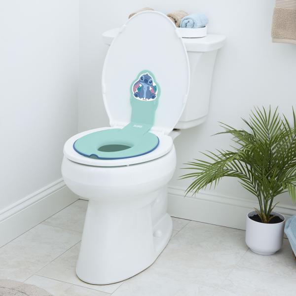 BRIGHT STARTS Redukce na WC nalepovací Flip & Sit™ STITCH™ 18m+, do 23kg (obrázek 6)