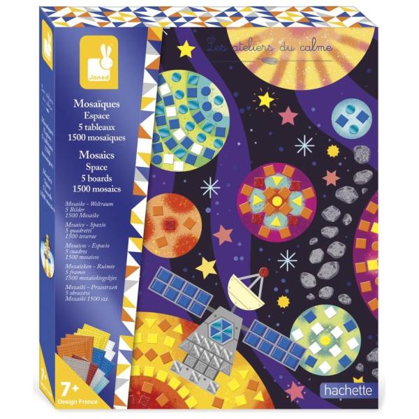 Janod Atelier Sada Maxi Mozaika Vesmír od 7 let