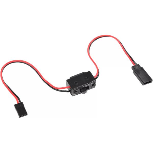 Vypínač s káblami a konektorom JR 22AWG