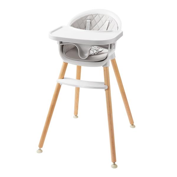 2Kids Toys Jídelní židle šedá