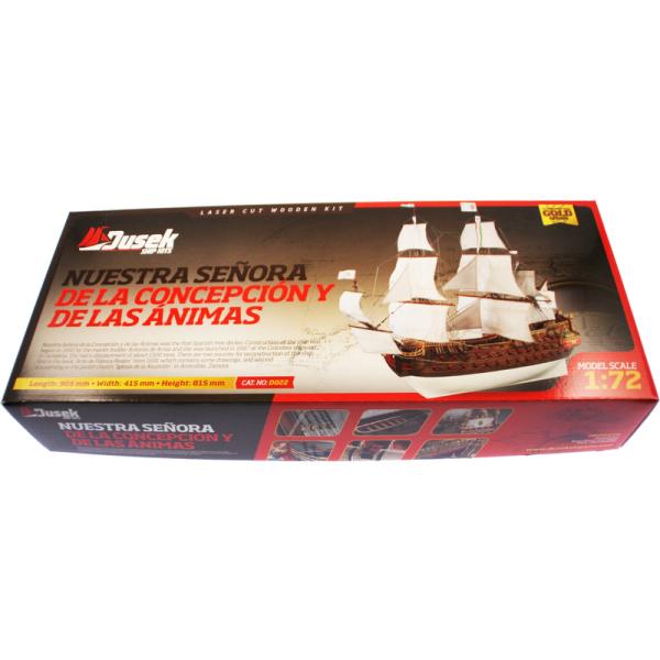 Dušek Nuestra Senora 1687 1:72 kit (obrázek 11)