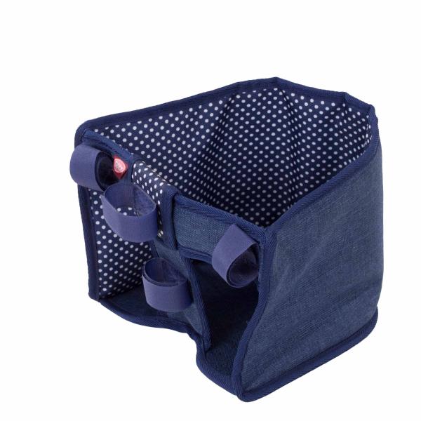 Götz sedačka na bicykel/kolobežku pre bábiky denim