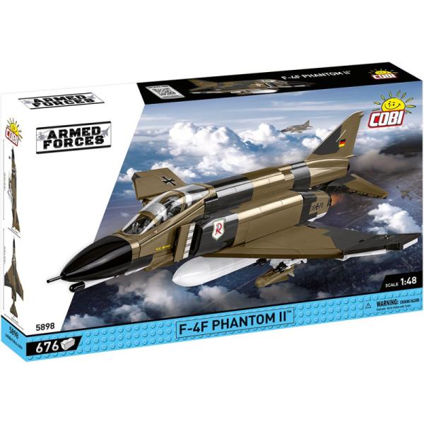 Cobi Armed Forces F-4F Phantom II, 1:48, 676 k