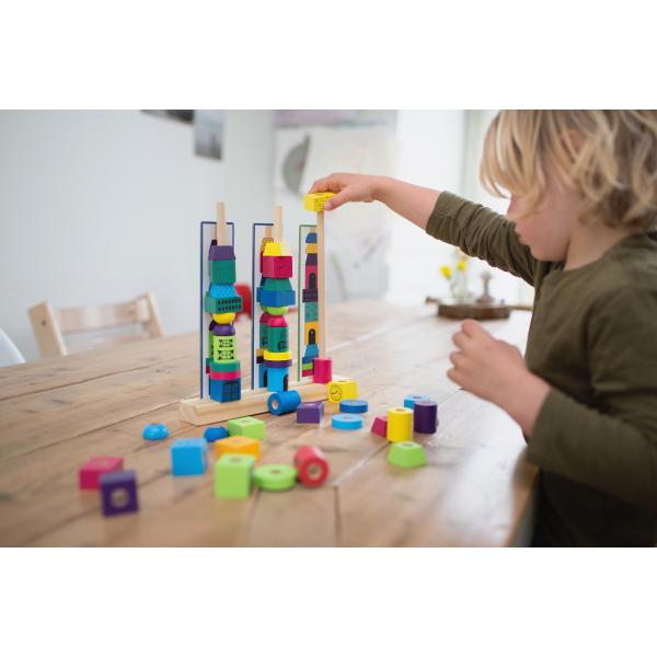 BS Toys Logická hra - stavíme věže (obrázek 6)
