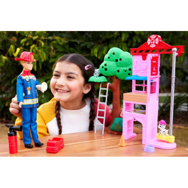 Mattel Barbie Hasičská stanice s panenkou (obrázek 3)