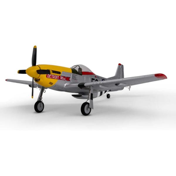 E-flite P-51D Mustang 0.49m Detroit Miss SAFE Select BNF Basic (obrázek 8)