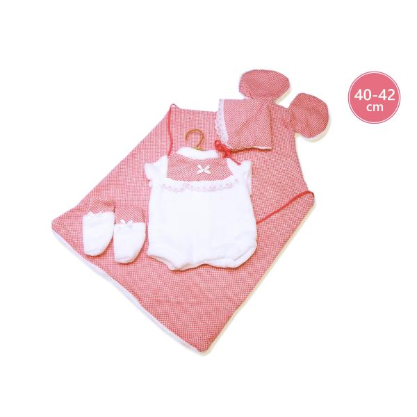 Llorens M740-50 oblečení pro panenku NEW BORN velikosti 40-42 cm