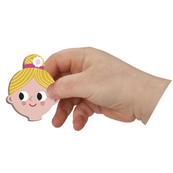 Janod Magnetibook Povolání Magnetická kniha pro děti