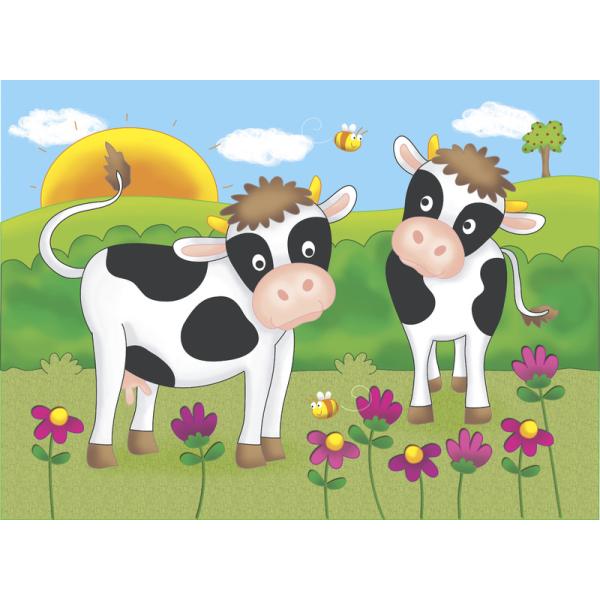 Galt 4 Puzzle v krabici – Farma