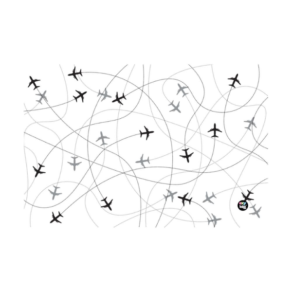 Podložka na stůl PP 60x40cm Letadla