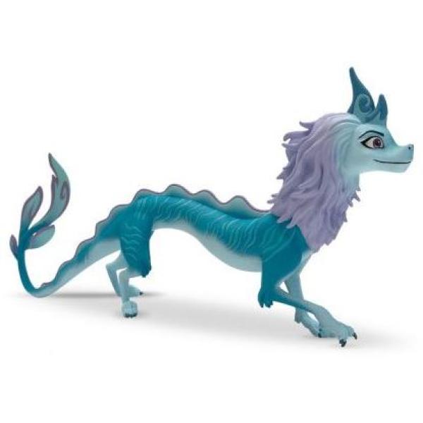 Bullyland 11502 Figura Da Collezione Drago D'acqua Sisu Di Walt Disney Raya E L'ultimo Drago, Circa 23 Cm-image