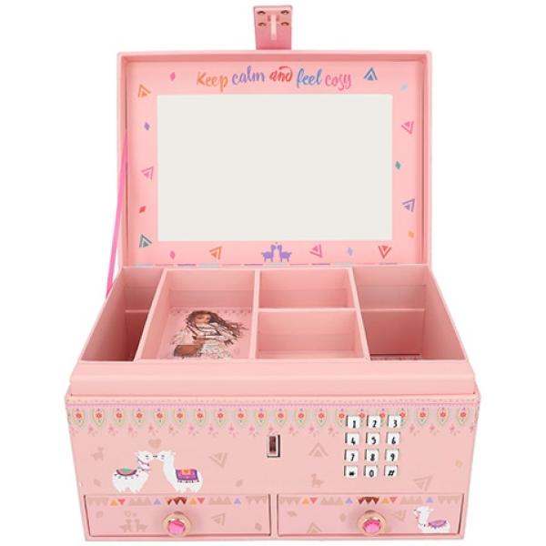 Top Model Šperkovnice na číselný kód, Talita a lama, s melodií