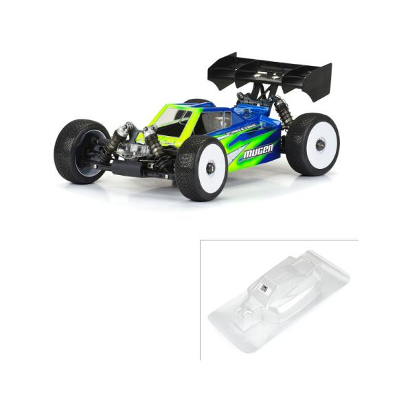 Pro-Line karosérie 1:8 Sector čirá: Mugen MBX8/MBX8R (obrázek 6)