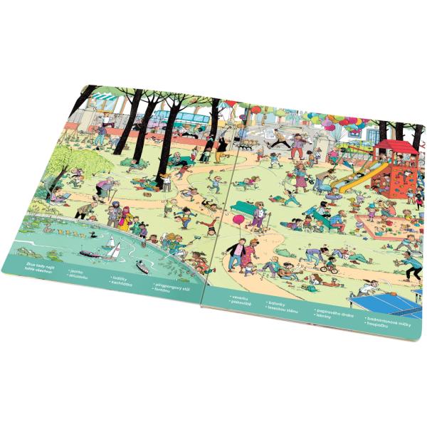 Velká knížka Město – Pátrej & vyprávěj