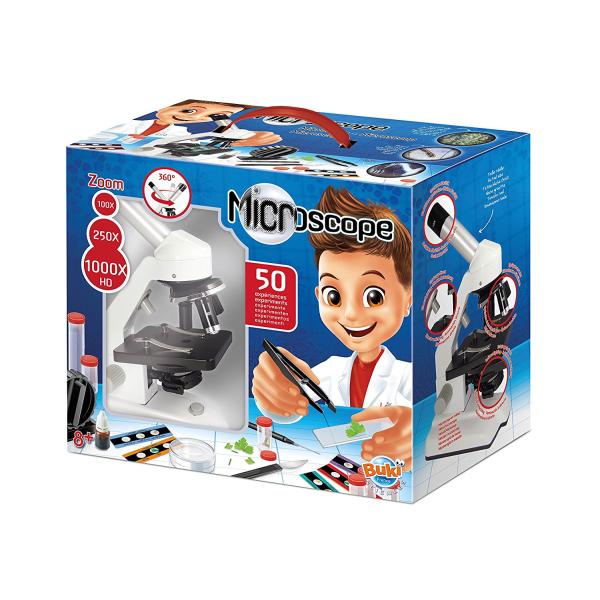 Mikroskop – zvětšení 1000x a 50 pokusů (MR600)