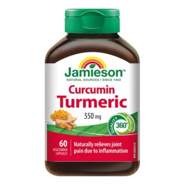 Jamieson Kurkumin 550mg 60 kapslí