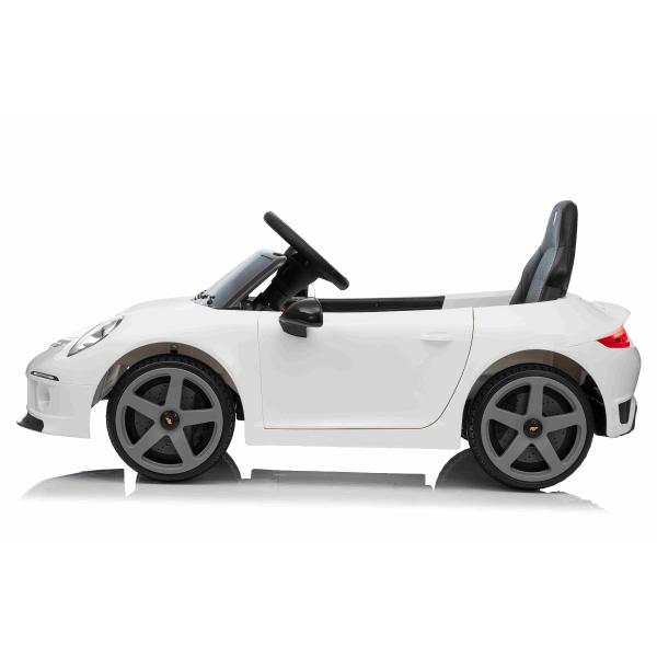 Elektrické autíčko RUF GT 12V, bílé, Otevírací dveře, 2.4 GHz dálkové ovládání, LED sve (obrázek 4)
