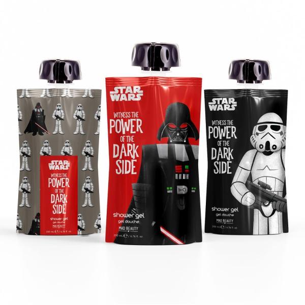 Mad Beauty Tusfürdő gél (3 db) Star Wars Dark Side illatkeverék 3x 200ml