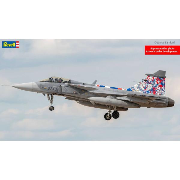Plastic ModelKit letadlo 03776 – Saab JAS-39C Gripen (1:72)
