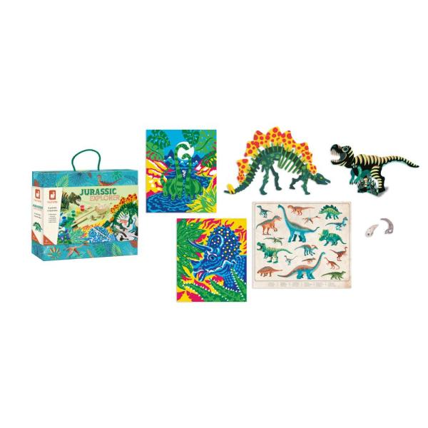 Janod Atelier XXL Kreativní sada s aktivitami Dinosauři (obrázek 8)