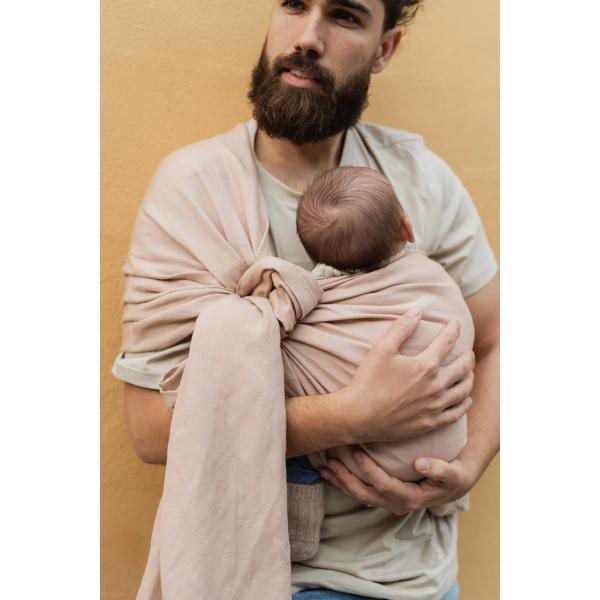 BOBA Nosič detí / šatka Ring Wrap - Peony