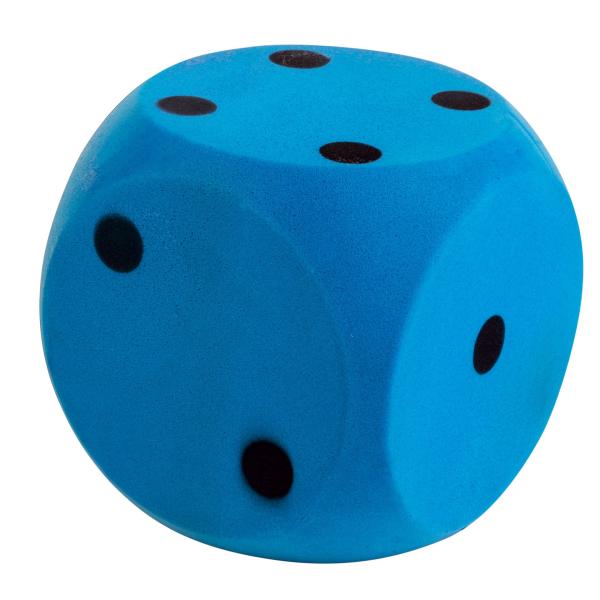 Androni Kocka mäkká modrá 10 cm