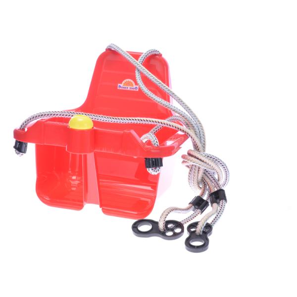 Hojdačka s klaksónom 18m+ červená