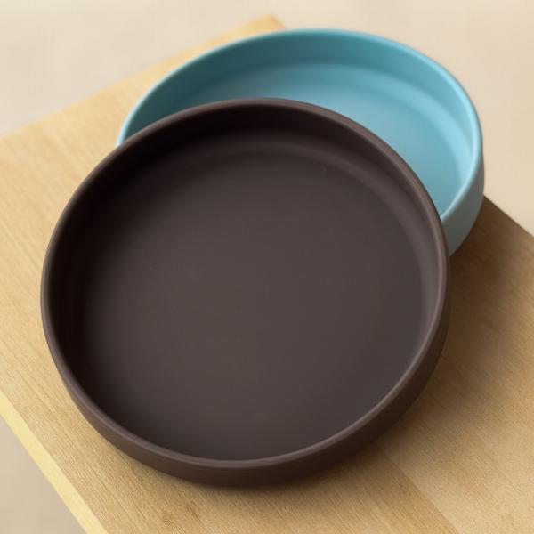 PETITE&MARS Talíř silikonový s přísavkou Take&Match Bitter Cocoa 6m+ (obrázek 7)