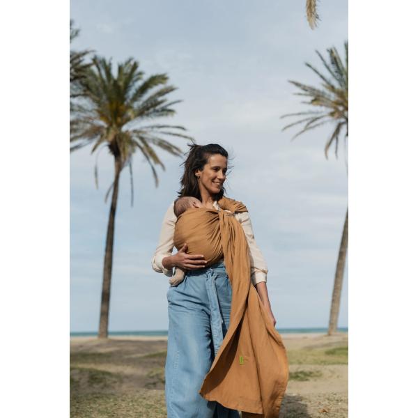 BOBA Nosítko dětí / šátek Ring Wrap – Rye