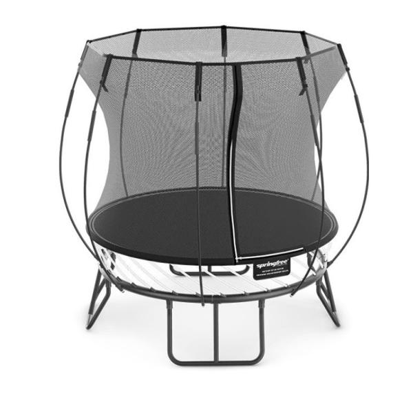 Springfree Trampoline® Mini Round (R30) Trampolino con rete di protezione, 180 × 180 cm