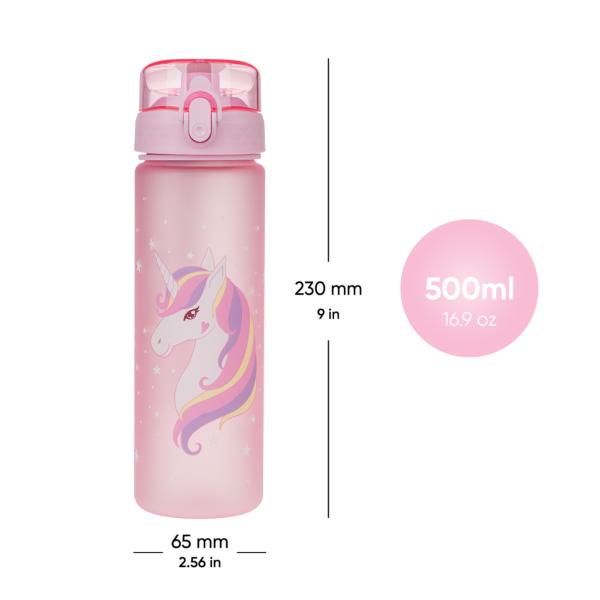 BAAGL Tritanová láhev na nápoje Unicorn, 500 ml (obrázek 6)