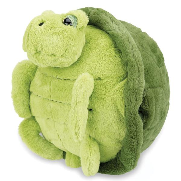 Cozy Noxxiez Morbido Peluche Scaldamani Per Bambini, Animali Di Peluche, Cuscino Come Morbido Cuscino Termico Per Letto, Auto E Casa (Tartaruga)-image