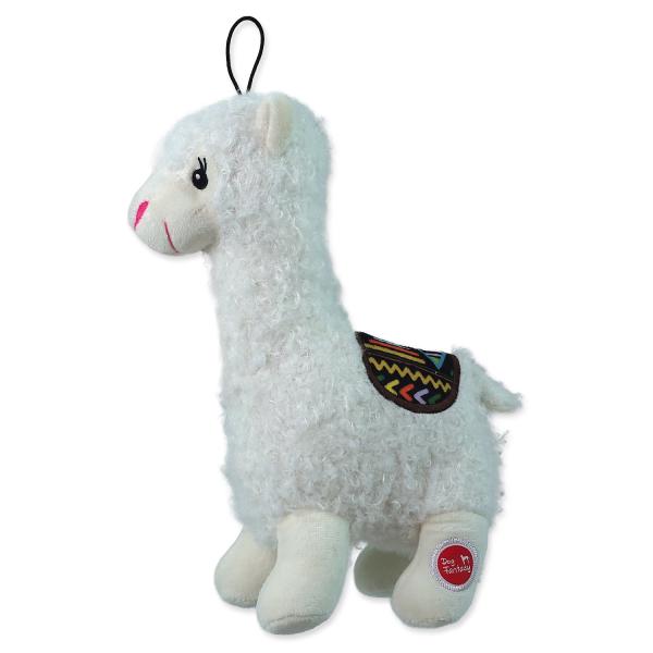 Hračka Dog Fantasy Stuffed Toy lama pískací mix barev 26cm (obrázek 5)