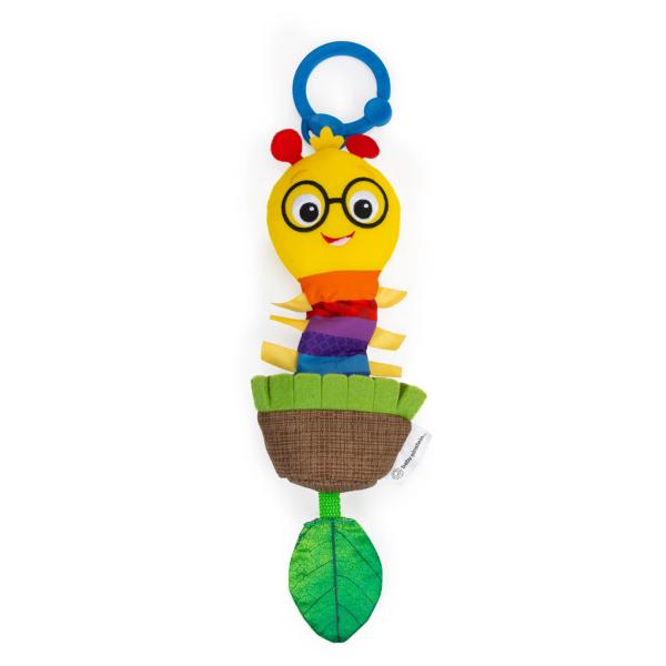 BABY EINSTEIN Giocattolo con sonaglio estensibile su anello a C Cal-a-Puller™ 0m+