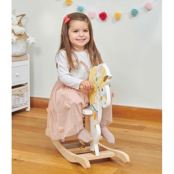 Le Toy Van Petilou Dřevěný houpací jednorožec (obrázek 4)