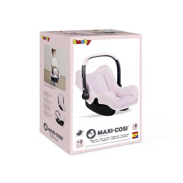 Smoby Maxi Cosi Autosedačka pro panenky světle růžová (obrázek 4)
