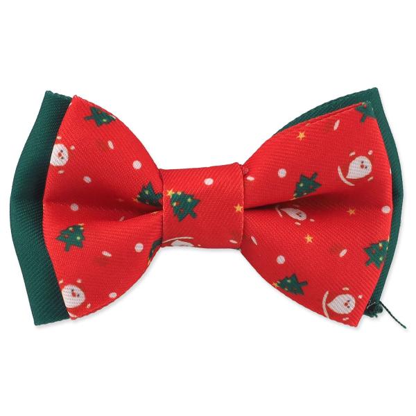 Motýlik Dog Fantasy Winter Tale Vianočný 10x6cm 2ks