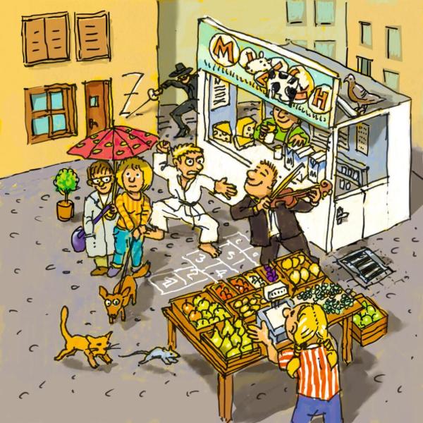 Haba Mini hra pro děti Čarodějnický duel ABC od 6 let (obrázek 8)